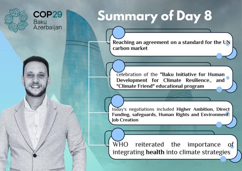 Day 8 at COP29: Empowering Youth and Children for a Sustainable Future